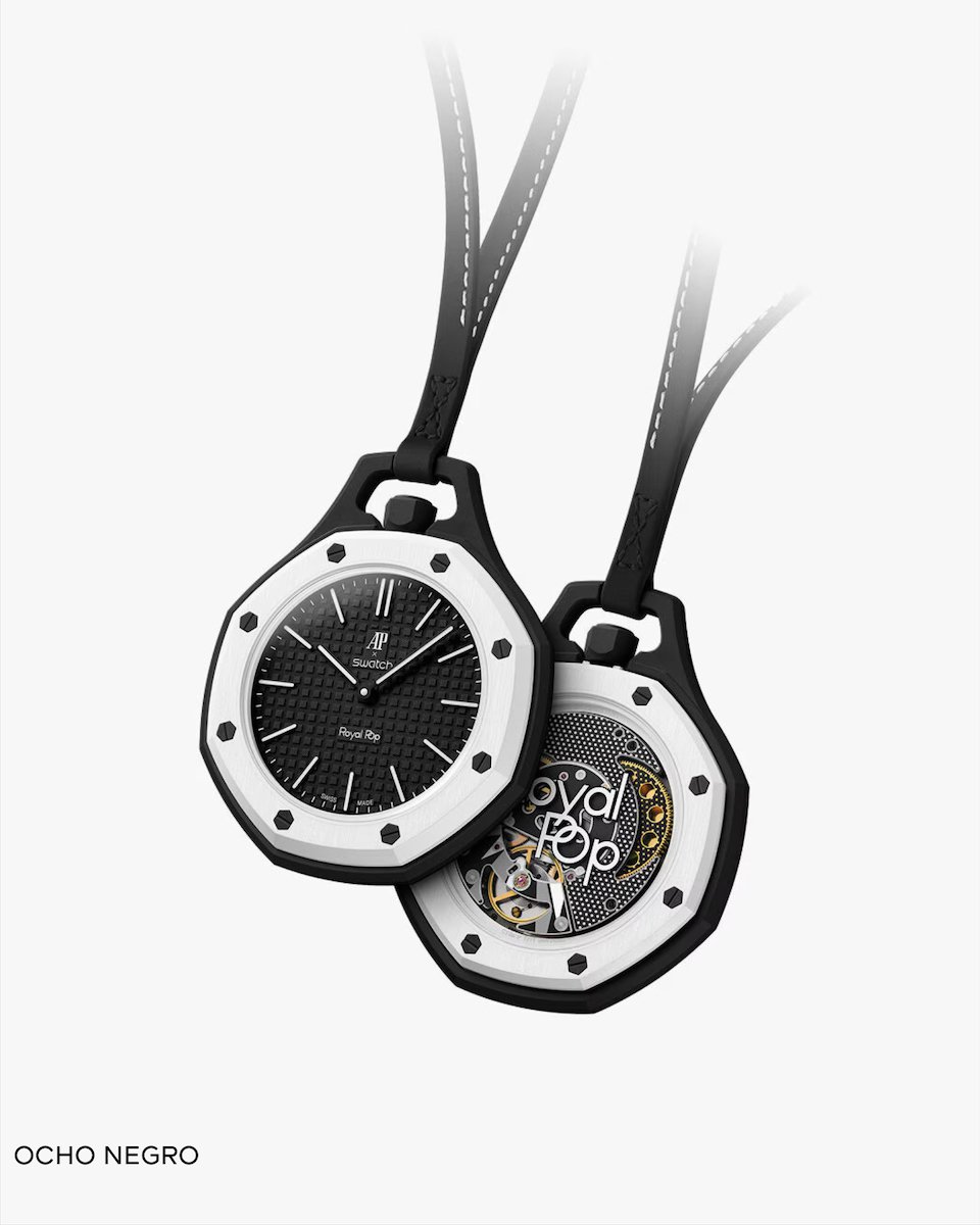Introducing: Audemars Piguet x Swatch Royal Pop. The Royal Oak